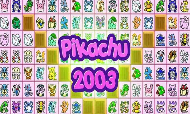 Pikachu 2003 là tựa game kinh điển