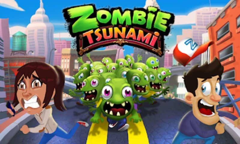 Game Zombie Tsunami với đồ họa vô cùng dễ thương