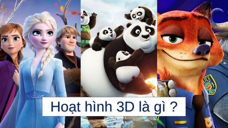 Hoạt hình 3D là gì?